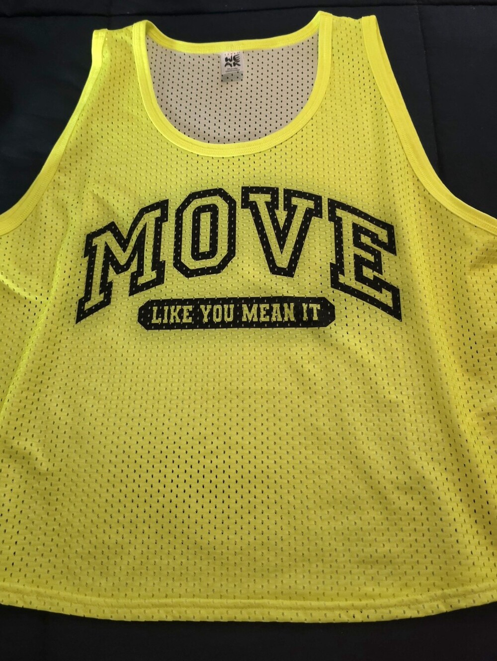 Zumba Mesh Crop Shirt Sz Xl